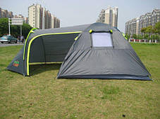 Намет Green Camp 1009 4-х місна. 2-х шарова. З тамбуром, фото 3