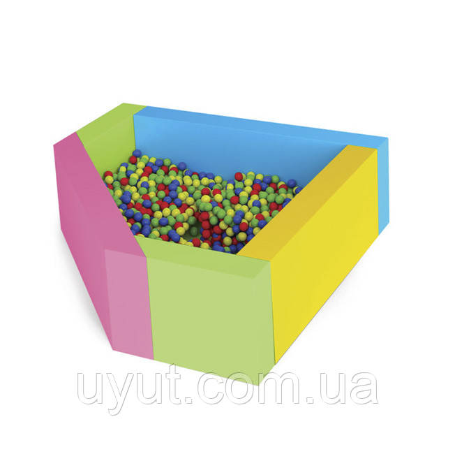 Сухий басейн 2х2 м кутовий, фото 1