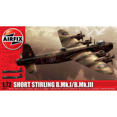 SHORT STIRLING B.1/72 AIRFIX 07002, фото 1