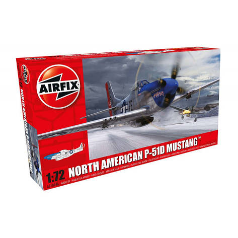 P-51D MUSTANG NORTH AMERICAN. 1/72 AIRFIX 01004, фото 1