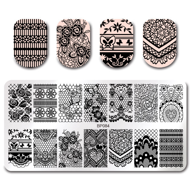 Пластина для стемпінгу Lpnails BP084EStyle
