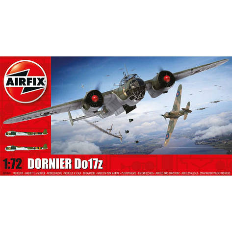 DORNIER DO17Z. 1/72 AIRFIX 05010, фото 1