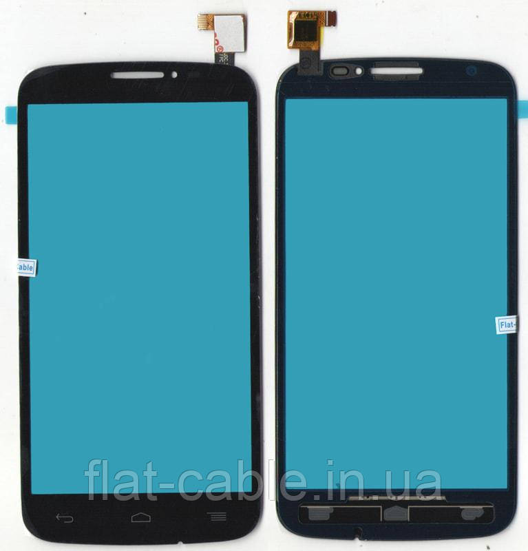 Сенсор Alcatel One Touch OT 7040, POP C7/7041D/7042, Чорний