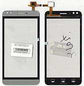 Сенсор Prestigio 3504 MultiPhone Muze C3 PSP3504 Сріблястий