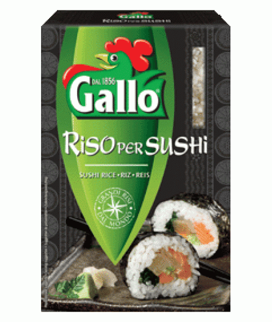 Рис для суші Gallo Riso per Sushi 0.5 кг