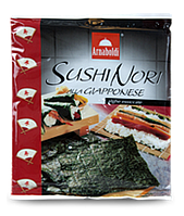 Листы нори для суши Arnaboldi Sushi Nori alla Giapponese 27гр