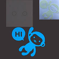 Світна мавпочка в темряві