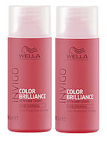 Шампунь Wella Brilliance Invigo для фарбованого нормальних і тонких волосся 50 мл