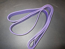 Гума для підтягувань (стрічка опору фіолетова POWER BANDS M 15-45 кг), фото 3