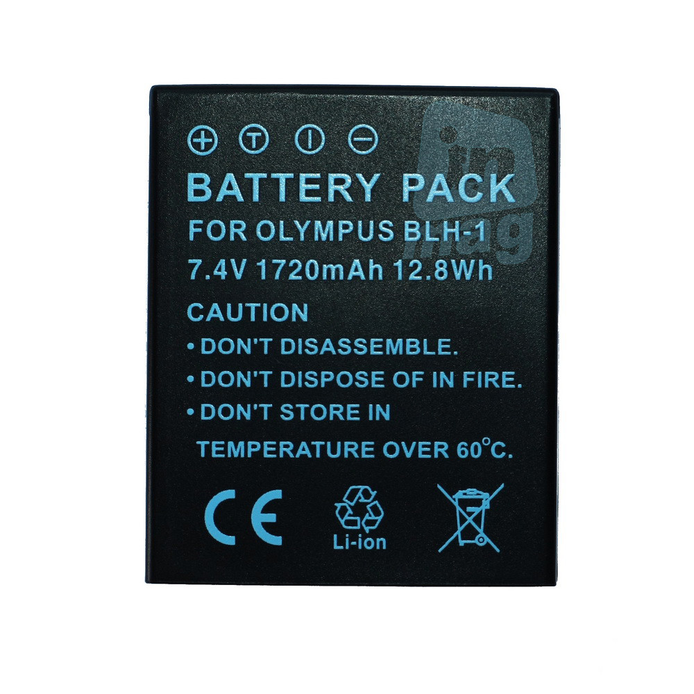 Акумулятор для фотоапарата Olympus PS-BLH1, 1720 mAh