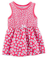 Летнее платье + трусики Carters для девочки 12 месяцев 72-78 см. Комплект 2-ка