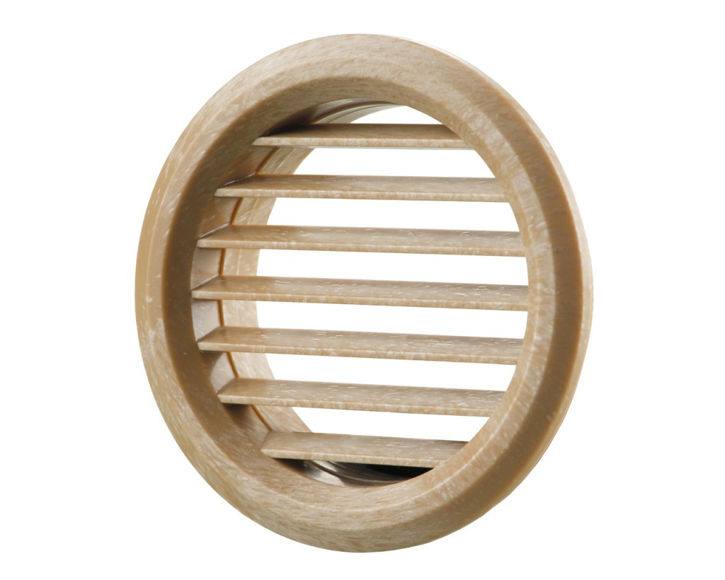 Приточно-витяжна решітка МВ 50 бвс світле дерево, фото 1