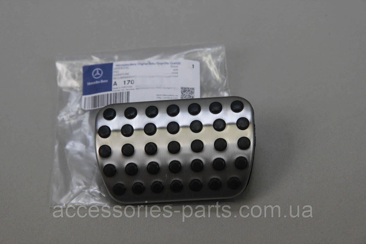 Накладка на педаль гальма Mercedes W166 AMG A B C E S CL CLA GLA CL, фото 1