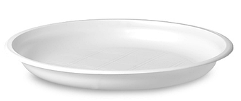 Одноразова пластикова тарілка діаметром 205 мм