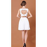 Плаття літнє серце з відкритою спиною, фото 2