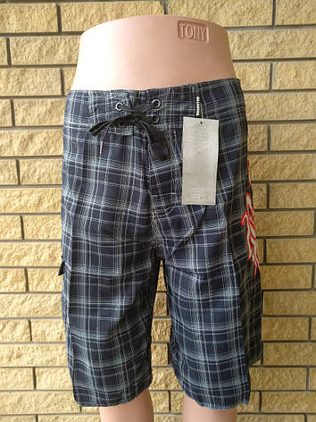 Шорти чоловічі брендові на липучці зі шнурівкою BILLABONG, фото 1