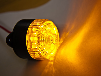 Світлодіодна лампа жовта 12 В