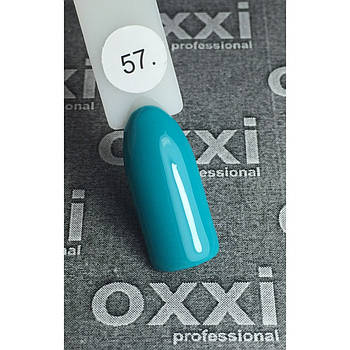 Гель-лак Oxxi Professional 8 мл 057 Бірюзовий