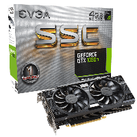 EVGA GeForce GTX 1050 Ti SSC GAMING ACX 3.0 (04G-P4-6255-KR)