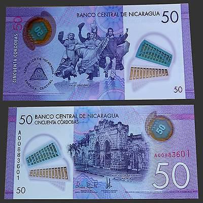 Нікарагуа / Nicaragua 50 Cordobas 2015 Pick 212 UNC