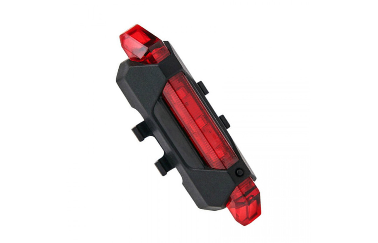 Задня фара BauTech DC-918 / AQY-093, аккум. Li-ion, micro USB, червоний (DC-918-red)