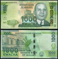 Малави/Malawi 1000 Kwacha 2014 UNC