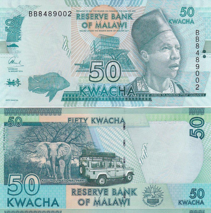 Malawi Малави - 50 Kwacha 2020 UNC