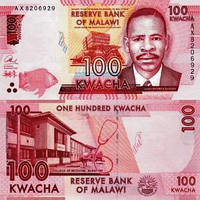 Malawi Малави - 100 Kwacha 2013 UNC