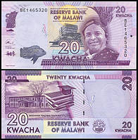 Малаві / Malawi 20 kwacha 2016 Pick New UNC