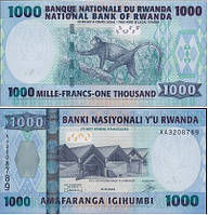 Руанда / Rwanda 1000 Francs 2008 Pick 36 UNC