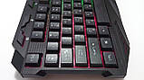 Клавіатура мультимедійна з LED-підсвіткою FANTECH K10 HUNTER, USB, фото 4