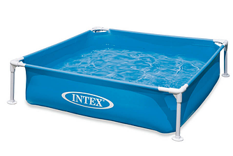 Дитячий каркасний басейн 122х122х30 см Intex 57173