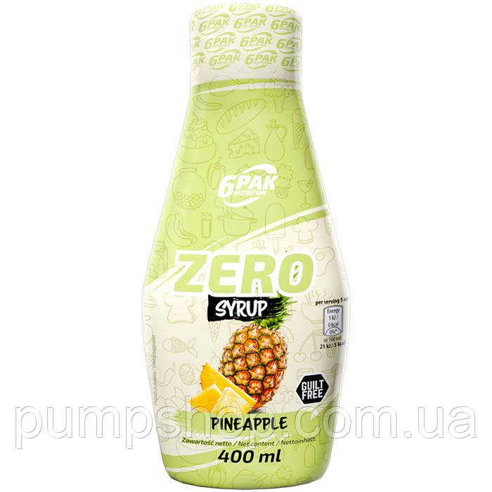 Сироп дієтичний 6PAK Nutrition Syrup ZERO 400 мл