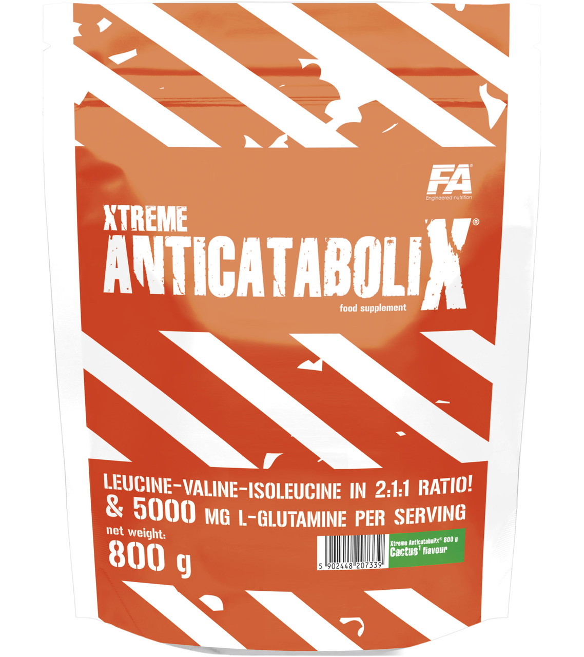 Бцята + глутамін Fitness Authority Xtreme Anticatabolix 800 грамів