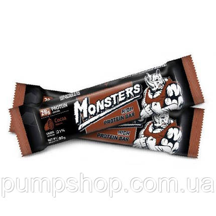 Протеїнові батончики Strong Max Monsters - 80 г, фото 2