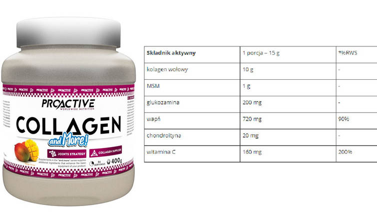 Колаген Pro Active Collagen&More 400 г, фото 3