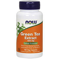 Витамины NOW Foods Green Tea Extract 400mg 100 caps
