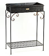 Мангал кований садовий зі знімними коробом (сталь 2 мм) М28-2