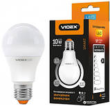 LED-лампа VIDEX A60eD3 10W E27 4100K 220 V з регулюванням яскравості (гарантія 2 роки), фото 4