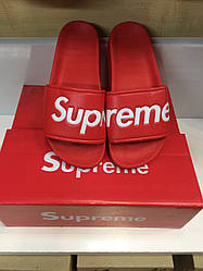 Чоловічі капці Supreme Red