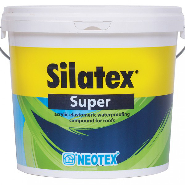 Гідроізоляційне покриття SILATEX SUPER white 12 кг
