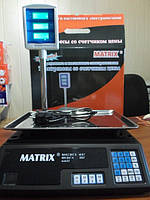 Ваги торговельні зі стійкою MATRIX MX 411