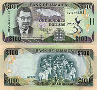 Ямайка / Jamaica 100 dollars 2012 Pick90 UNC Comm.