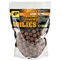 Бойли пилячі Carp Classic Baits Economic Soluble Ø20мм Liver, 1кг