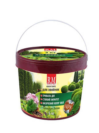 Добриво для хвойних гранульоване 3 кг, Royal Mix, фото 1