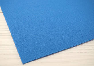Корейський жорсткий фетр 1,2 мм (100х110 см) - №26 Блакитний