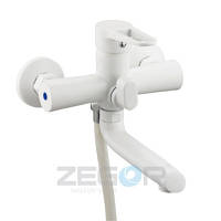 Змішувач для ванни Zegor PUD3-A045YW WHITE