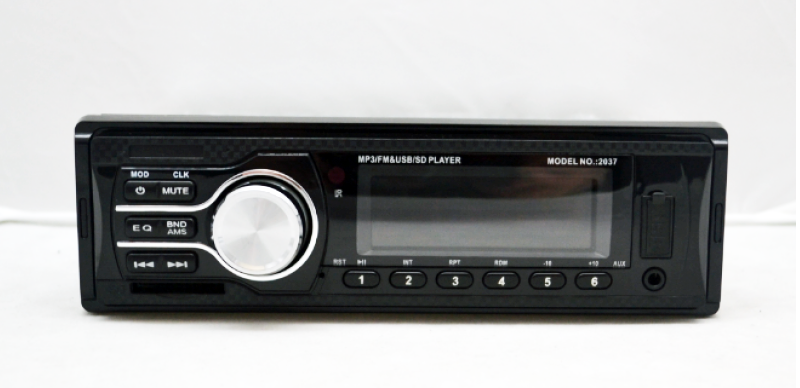 Автомагнітола 2037 Usb+Sd+Fm+Aux+ пульт (4x50W)