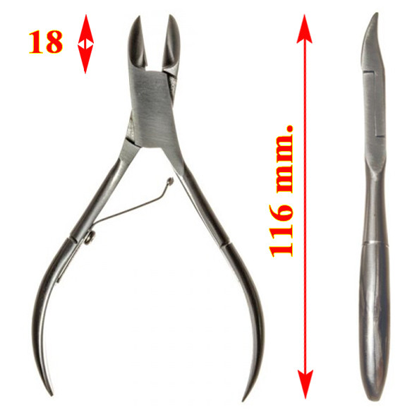 Кусачки Манікюрні Щипчики з Одинарною Пружиною Професійні Кусачки манікюрні щипчики з одинарною пружиною з хірургічної сталі, Кусачки для кутикул, Кусачки для нігтів, Кусачки для манікюру, Кусачки для Педикюру замовити купити дешево оптом, дрібним оптом і уроздріб за оптовими цінами через інтернет магазин https://opt21.com з доставкою по всій Україні від Компанії