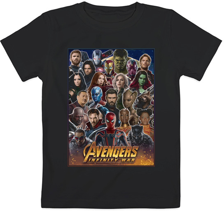 Детская футболка Avengers: Infinity War - фото 1 - id-p713604434